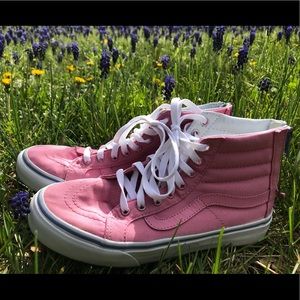 Pink Hightop Vans